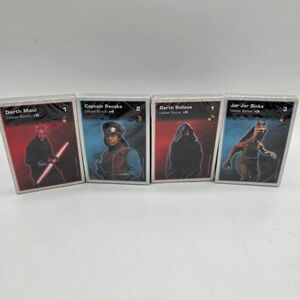 Star Wars Episode‎ 1 Young Jedi CCG Sealed Starter Decks (4) Decipher 1999